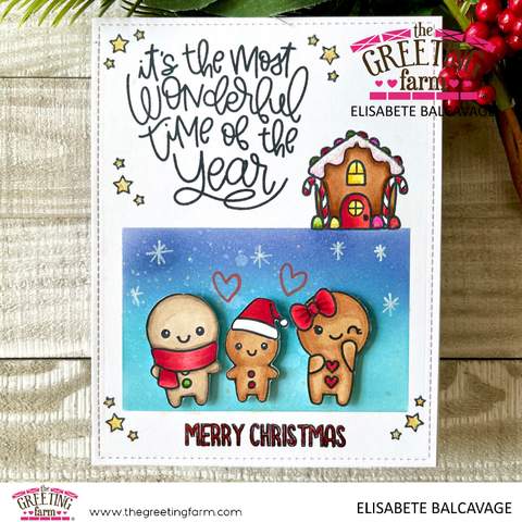 Gingerbread Christmas - Clear