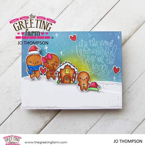 Gingerbread Christmas - Clear