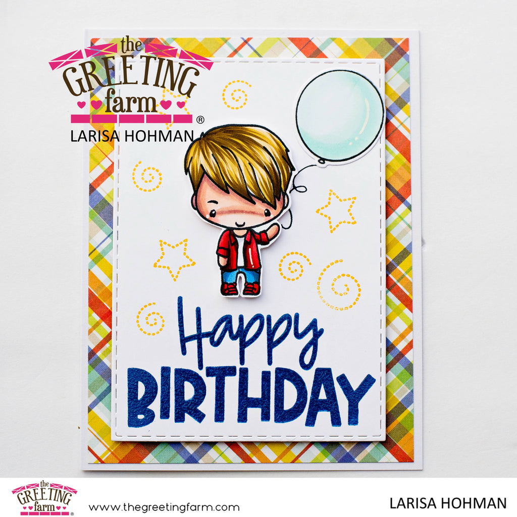 Happy Birthday - Clear Stamps