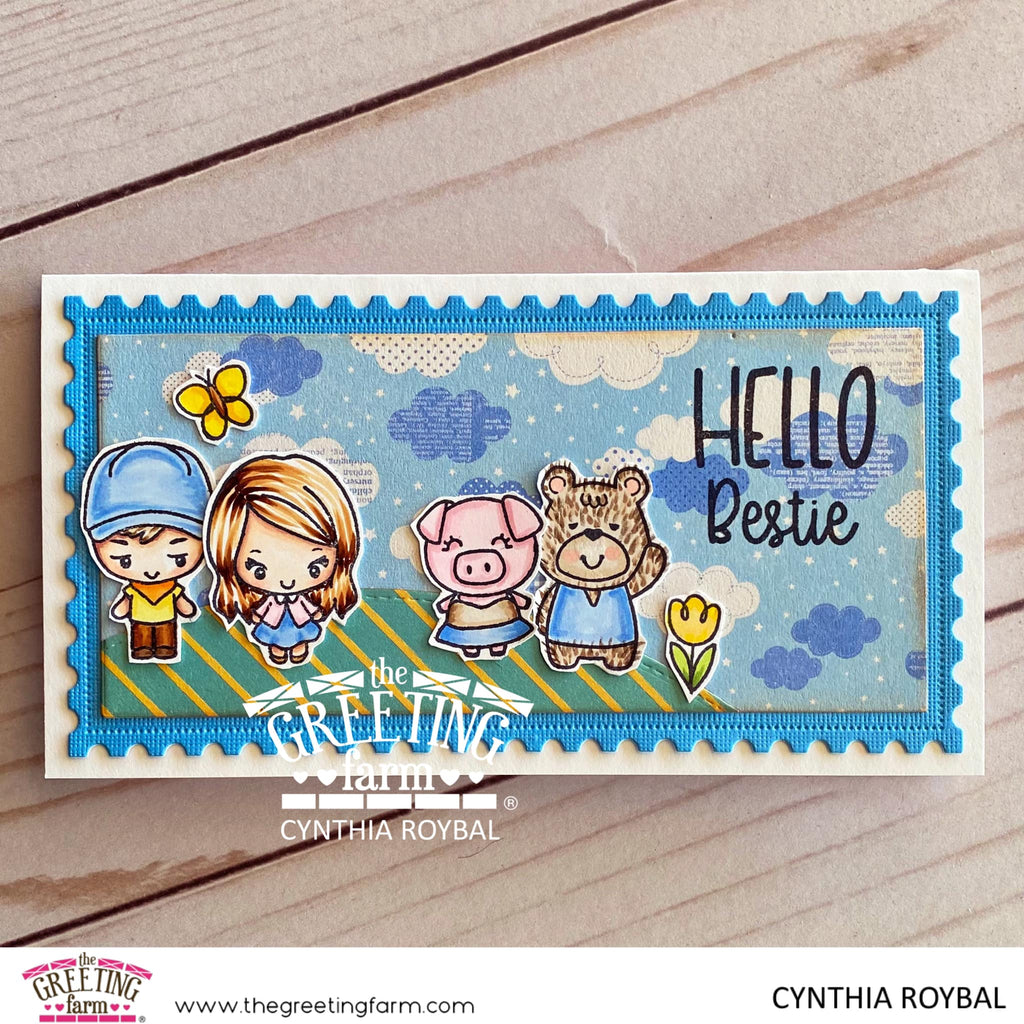 Hello Bestie - Clear Stamps
