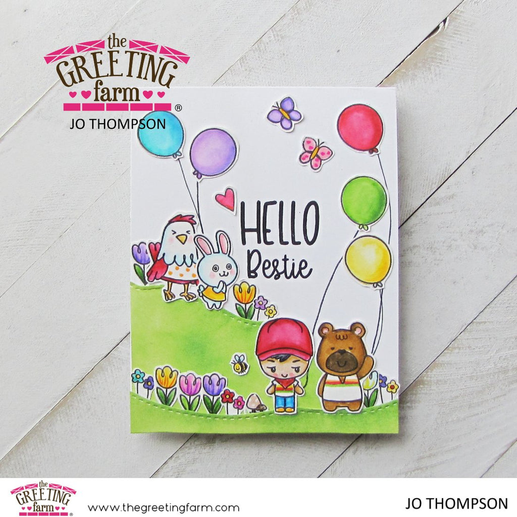 Hello Bestie - Clear Stamps