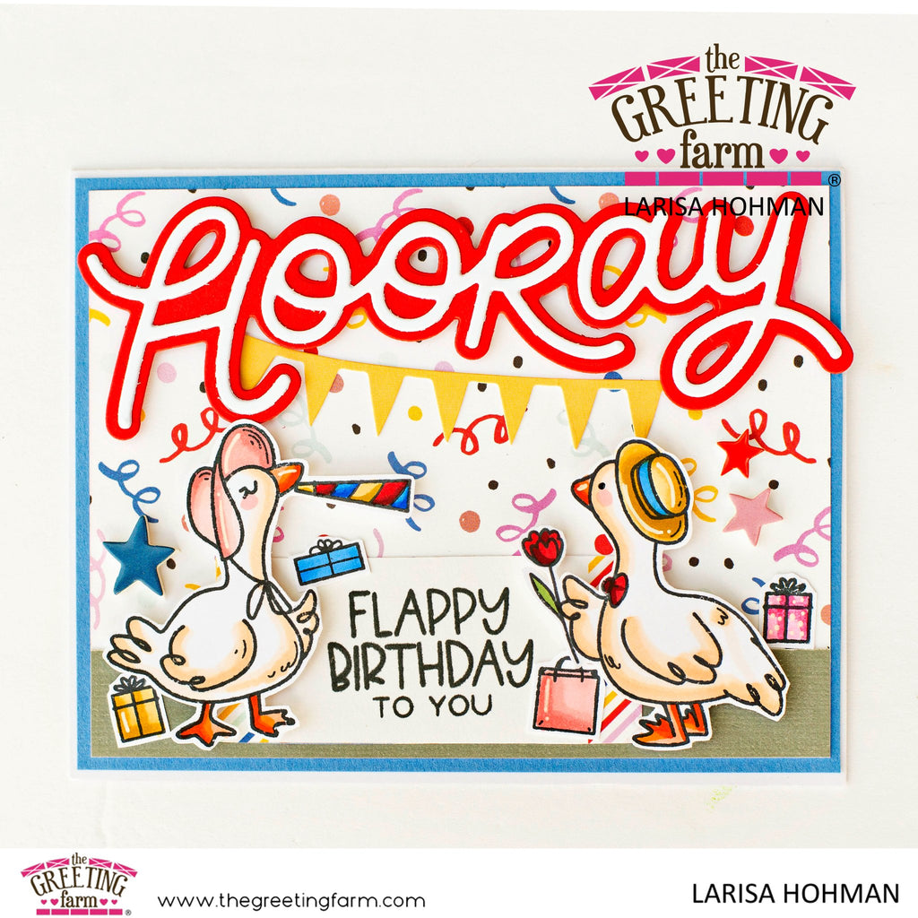 Flappy Birthday - Clear Stamps