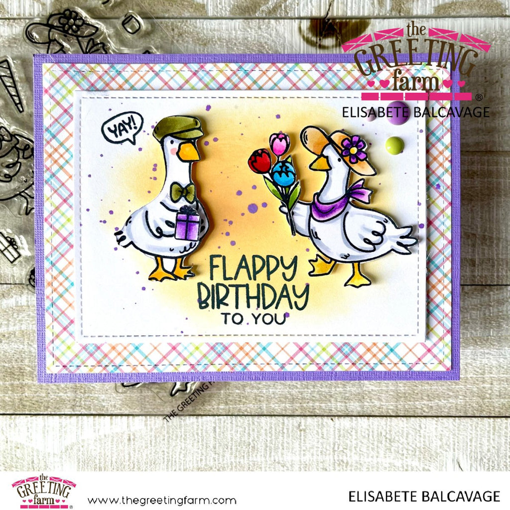 Flappy Birthday - Clear Stamps