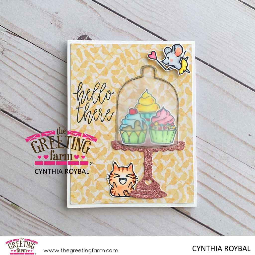 Happy Birthday Mouse - Clear Stamps