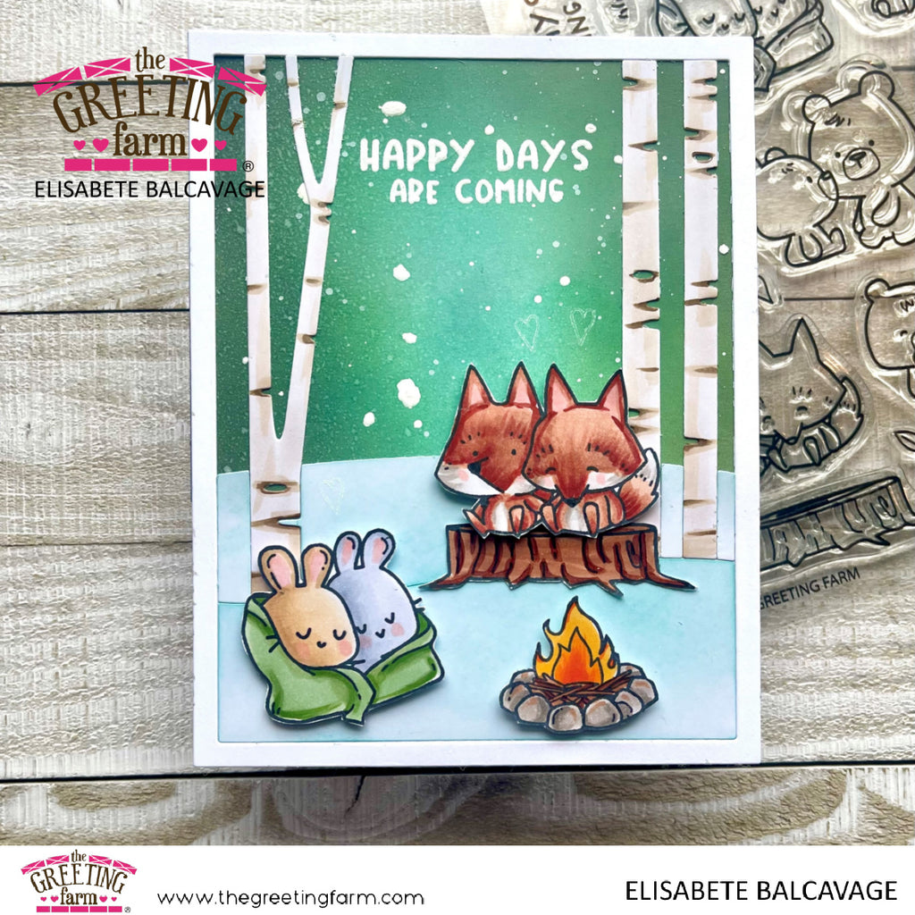 Happy Days - Clear Stamps