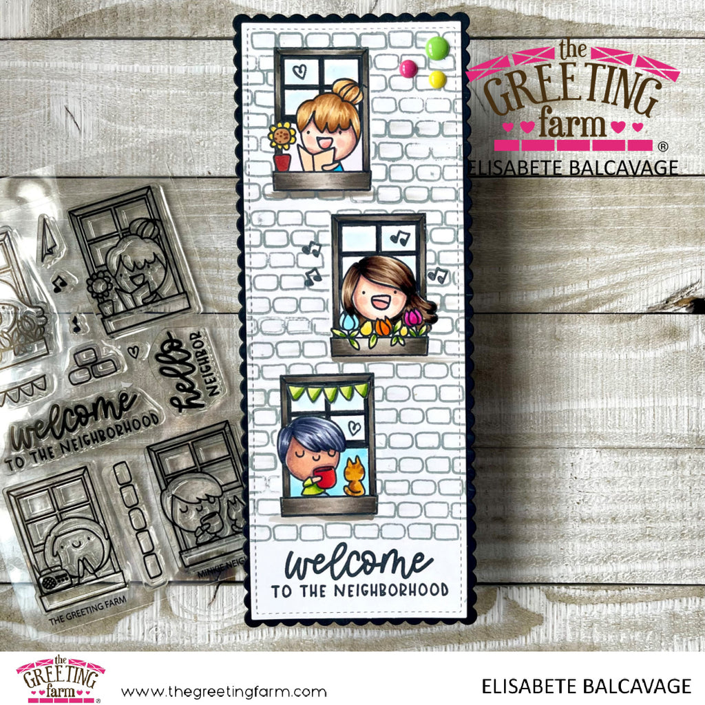 Minkie Neighbors - Clear Stamps