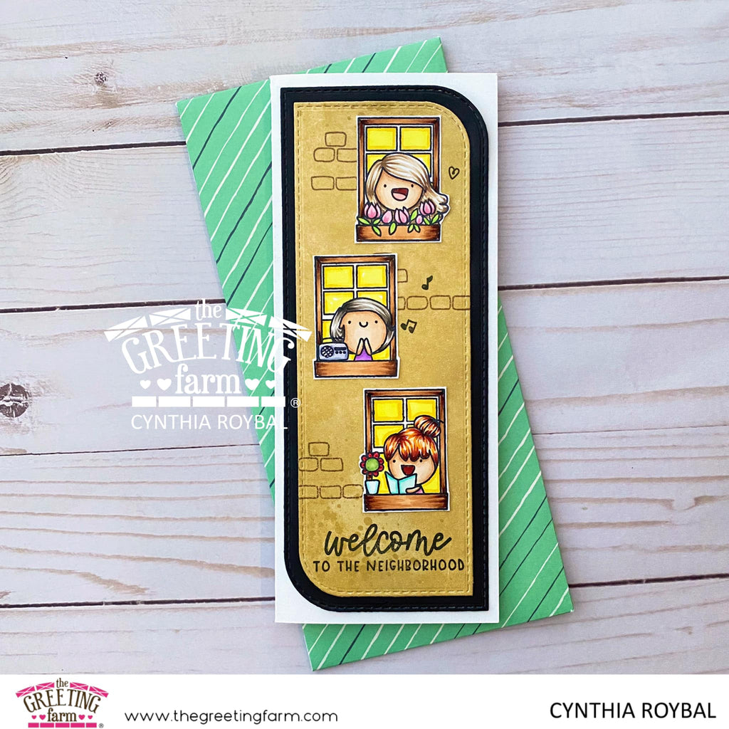 Minkie Neighbors - Clear Stamps