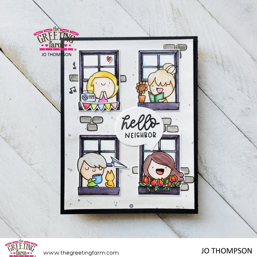 Minkie Neighbors - Clear Stamps