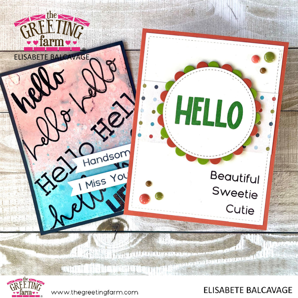 Hello - Clear Stamps