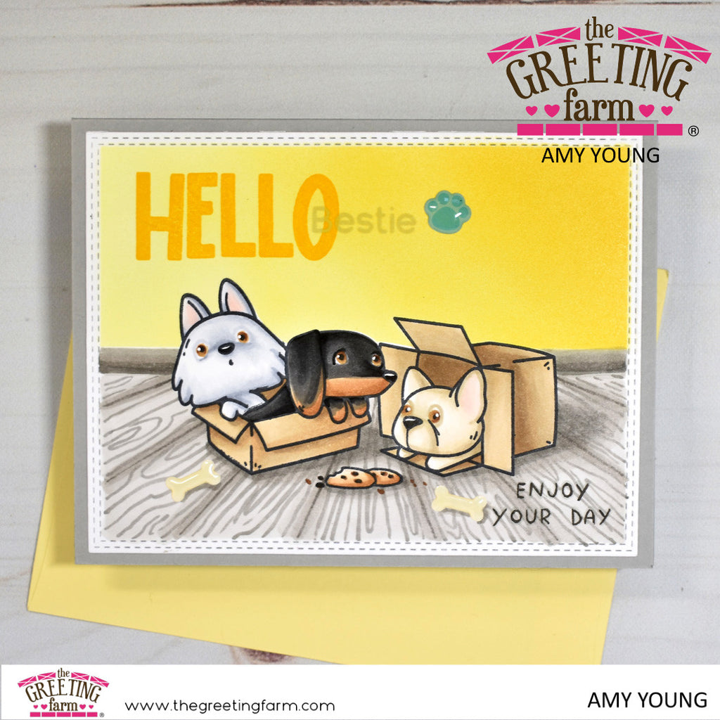 Hello - Clear Stamps