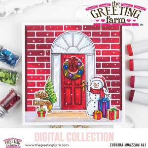 Porch Christmas - digi set