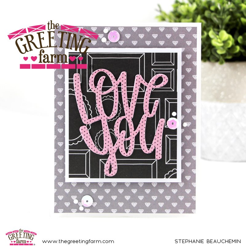 Love You - Word Die Cut