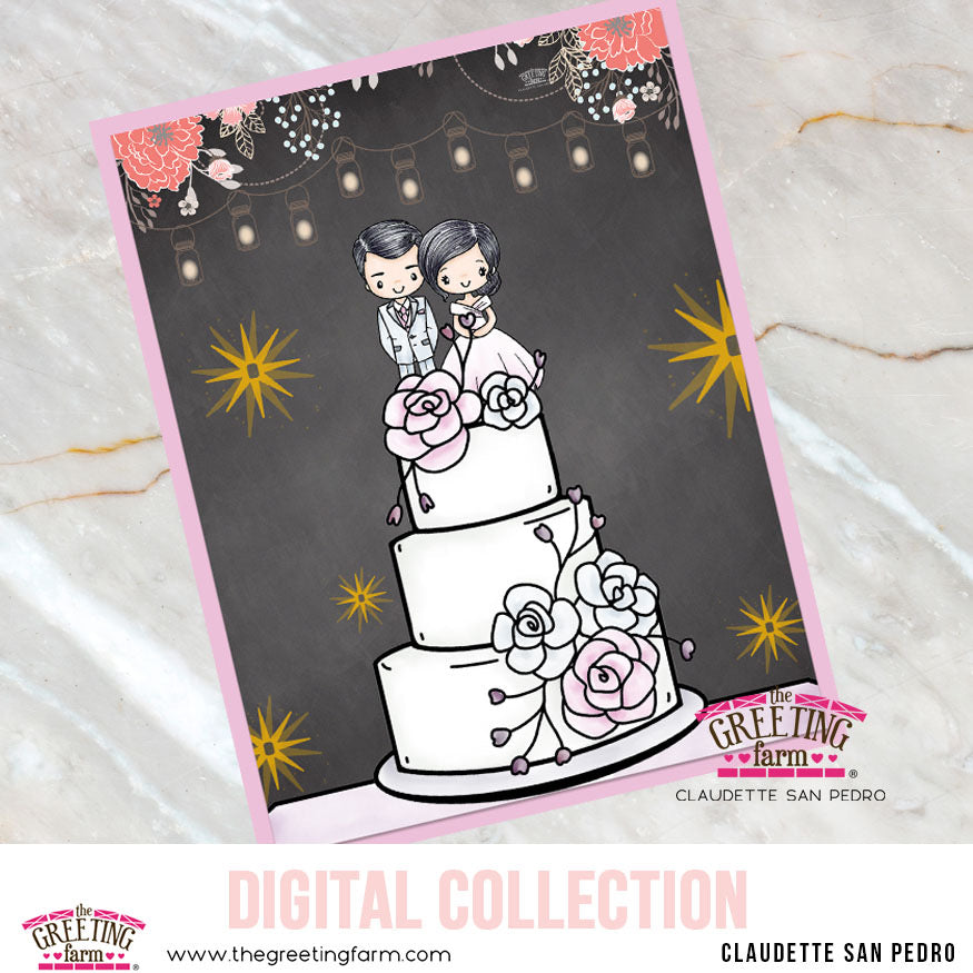 Just Married- digi set