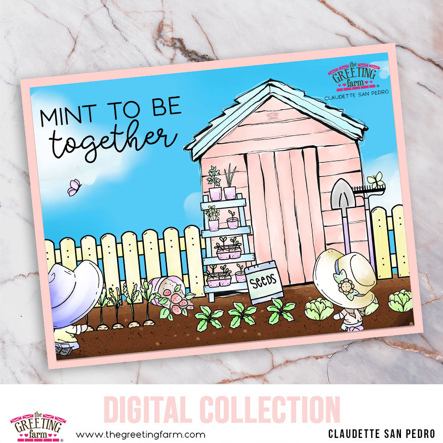 Gardening - digi set