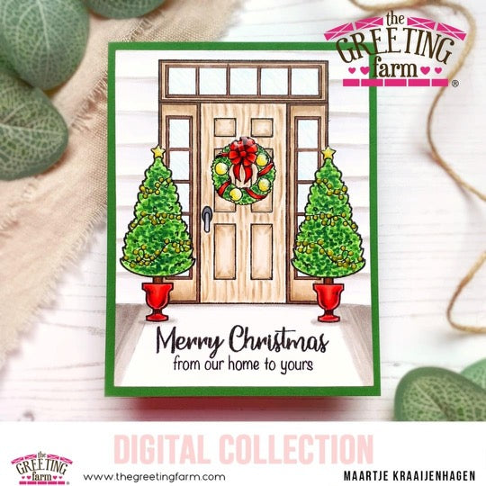 Porch Christmas - digi set