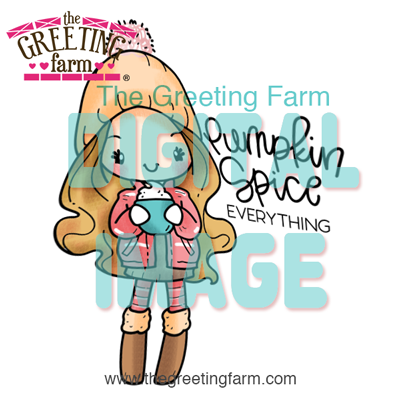 Miss Anya Pumpkin Spice - digi set