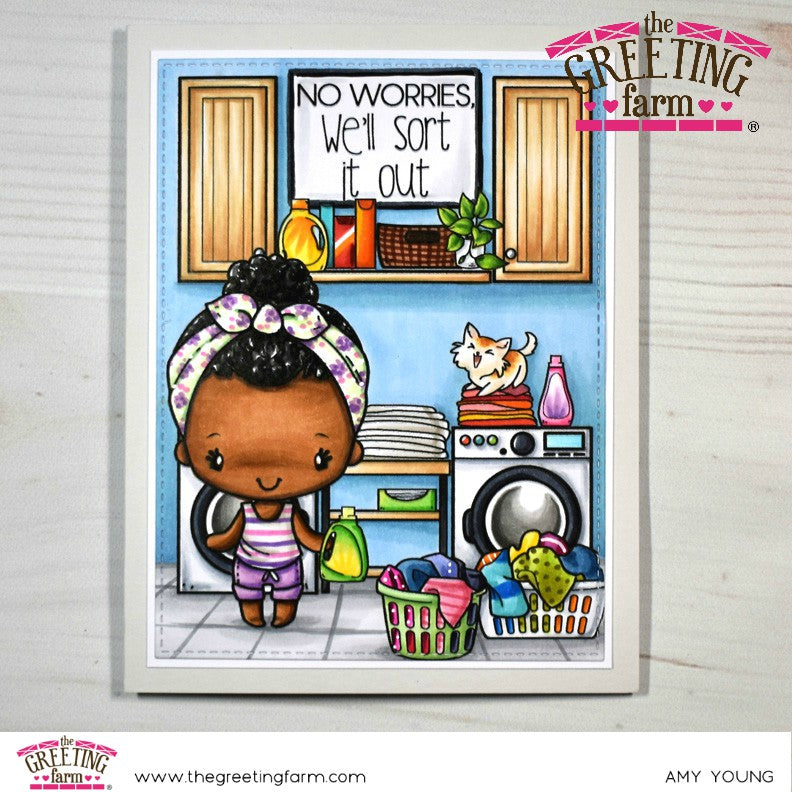 Build-a-Laundry Room - digi set