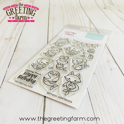 Birthday Merfriends - Clear Stamps