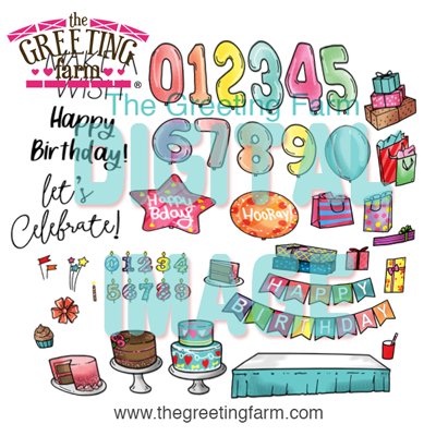 Birthday Party - digi set