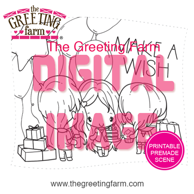 Birthday Party 1 - digi printable