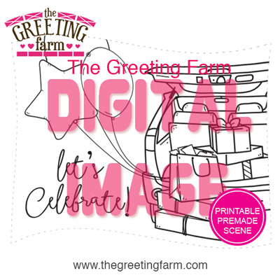 Birthday Party 3 - digi printable