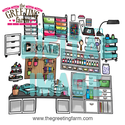 Build-a-Craft Room - digi set