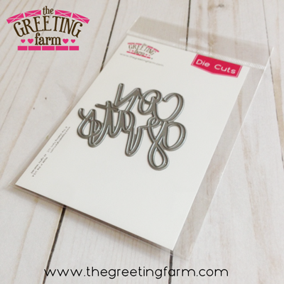 Congrats - Word Die Cut