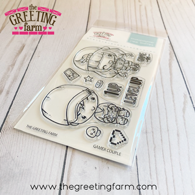 Gamer Couple - Clear Stamps