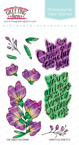 Grateful for You - Clear Stamps