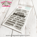 Happy Birthday - Clear Stamps