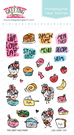 Live.Love.Eat. - Clear Stamps
