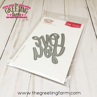 Love You - Word Die Cut