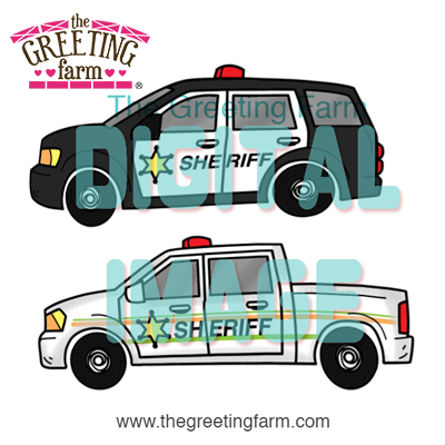 Sheriff Cars - digi set