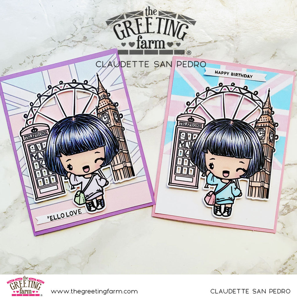 Stamp Feature: Anya In England
