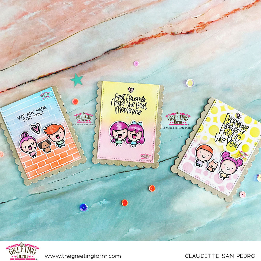 Stamp Feature: Minkie Friends