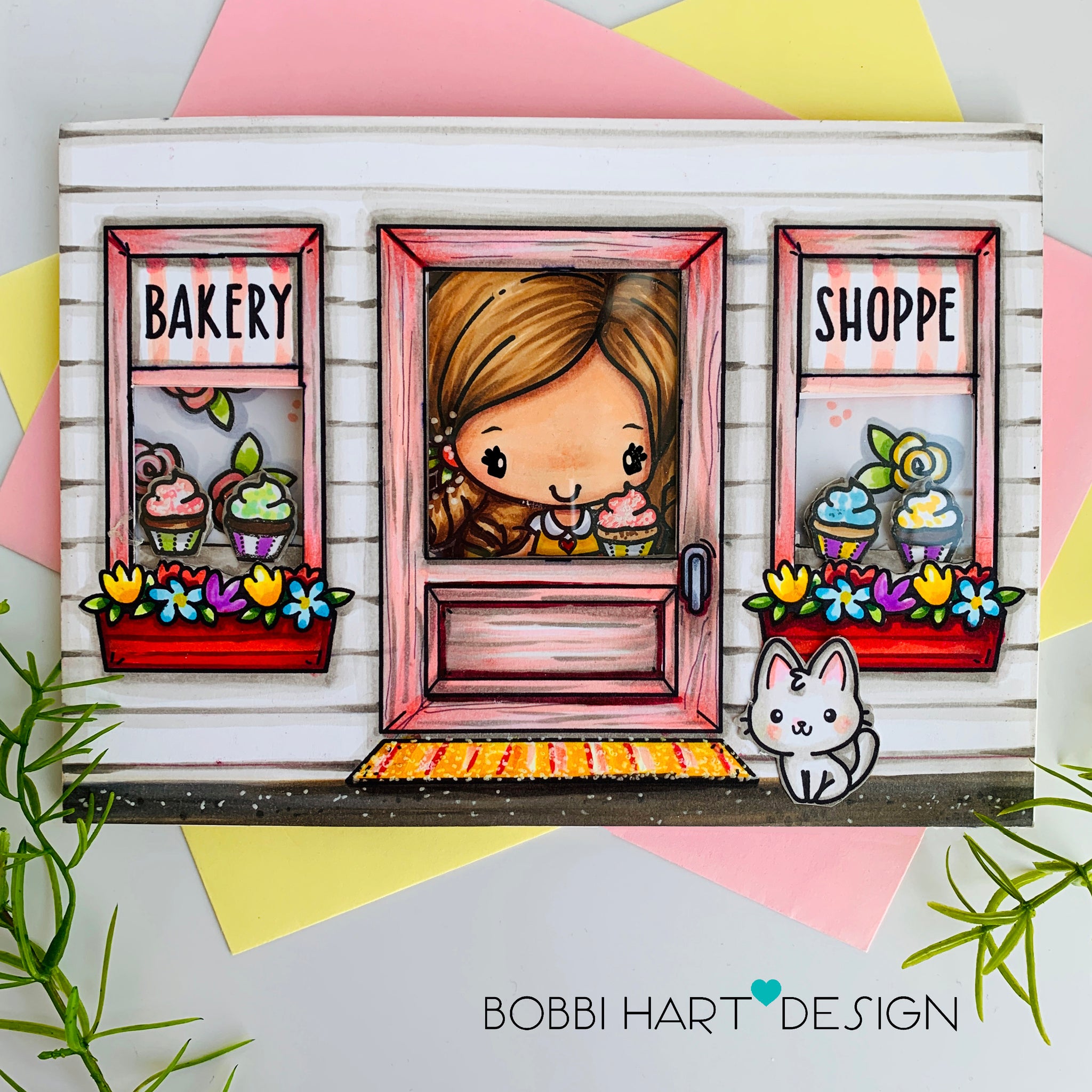 Guest Designer Bobbi Lemanski with a Bakery Shoppe Scene!