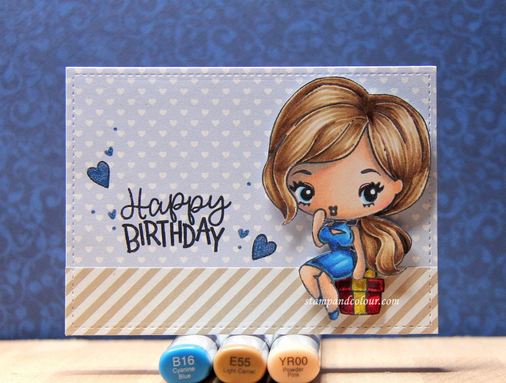 Guest Designer Delphine with Cheeky Birthday!