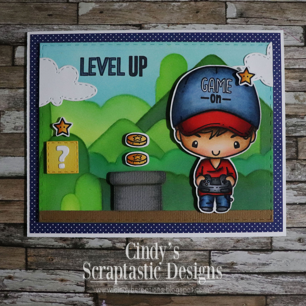 It's time to LEVEL UP with Guest Designer Cindy Beland!