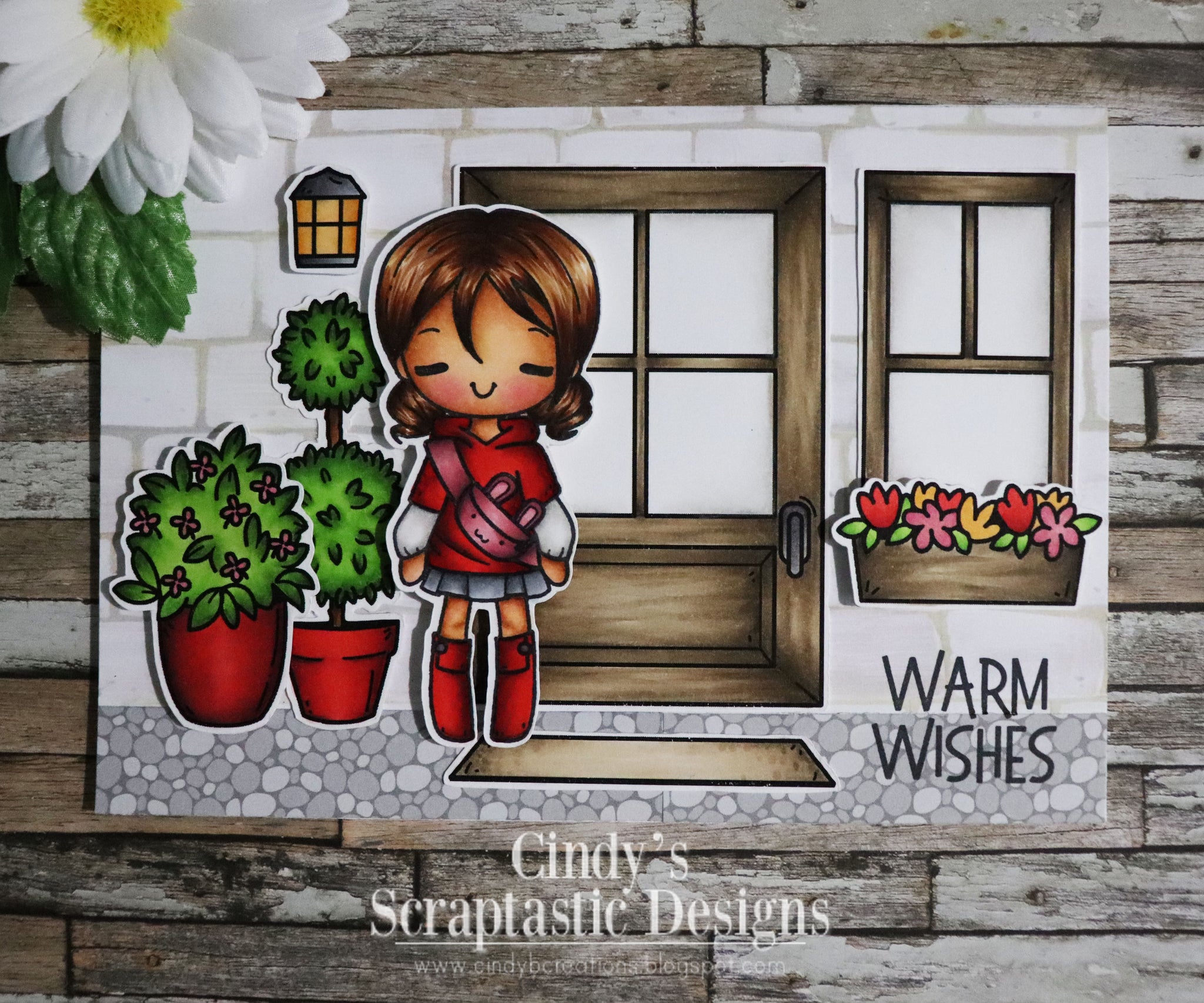Warm Wishes from our Guest Designer Cindy Beland!