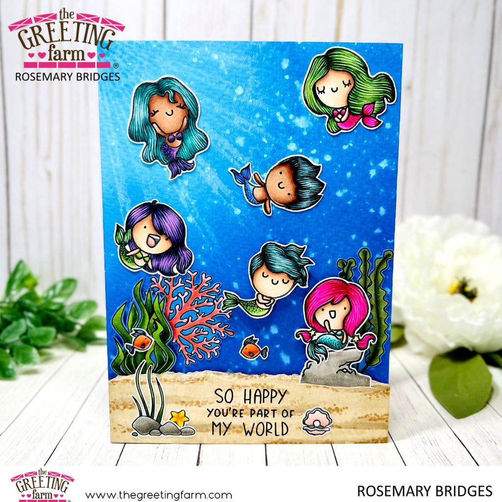 Stamp Feature: Minkie Mermaids