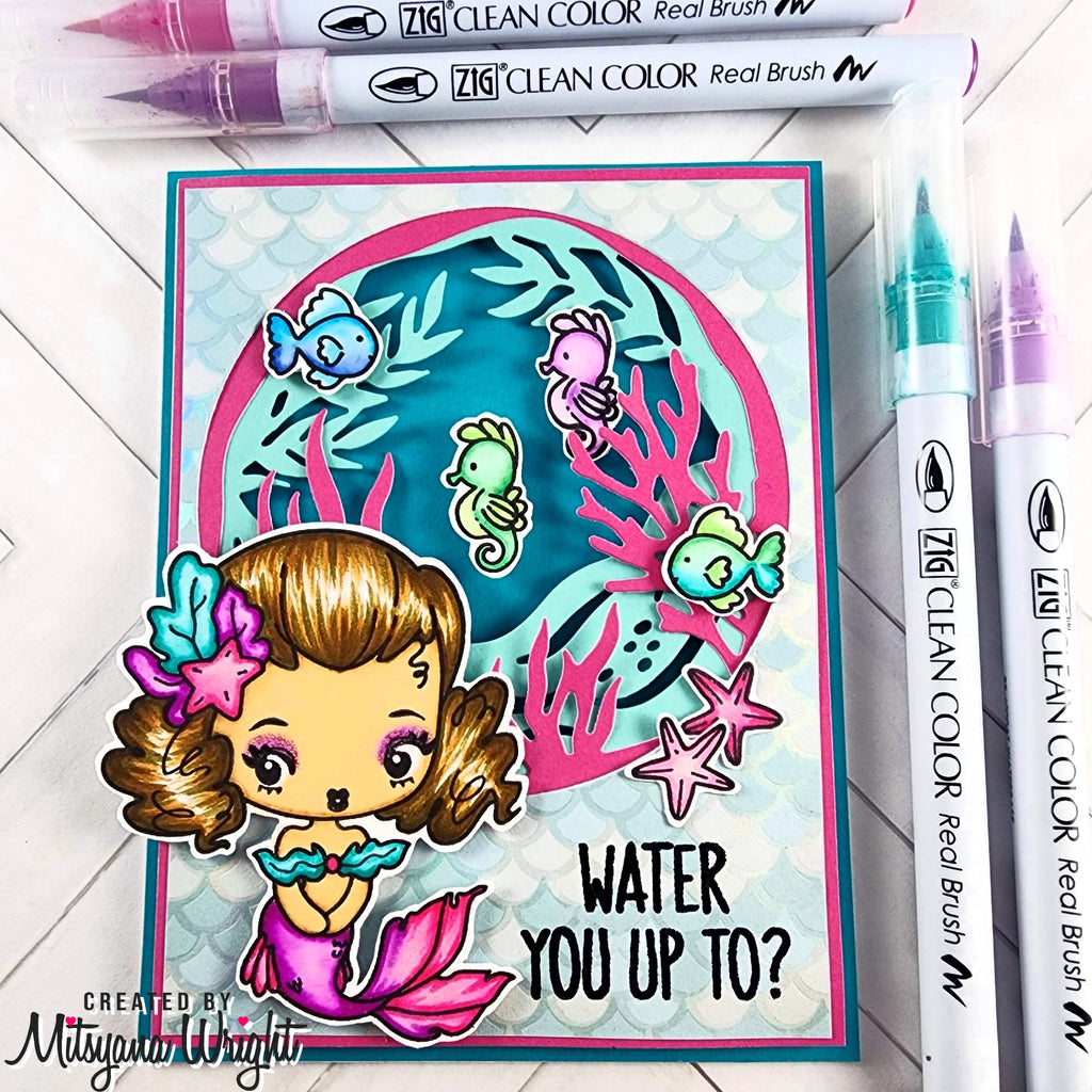 Guest Designer Mitsyana wants to know...Water You Up To?