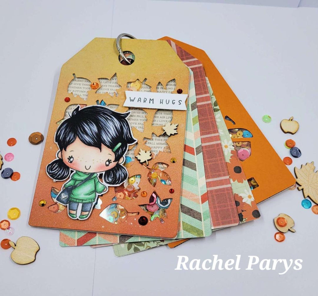 Warm Hugs Shaker Tag Album from Guest Designer Rachel Parys