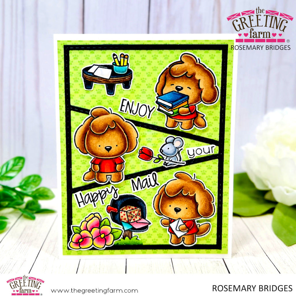Stamp Feature: Maddox The Dog