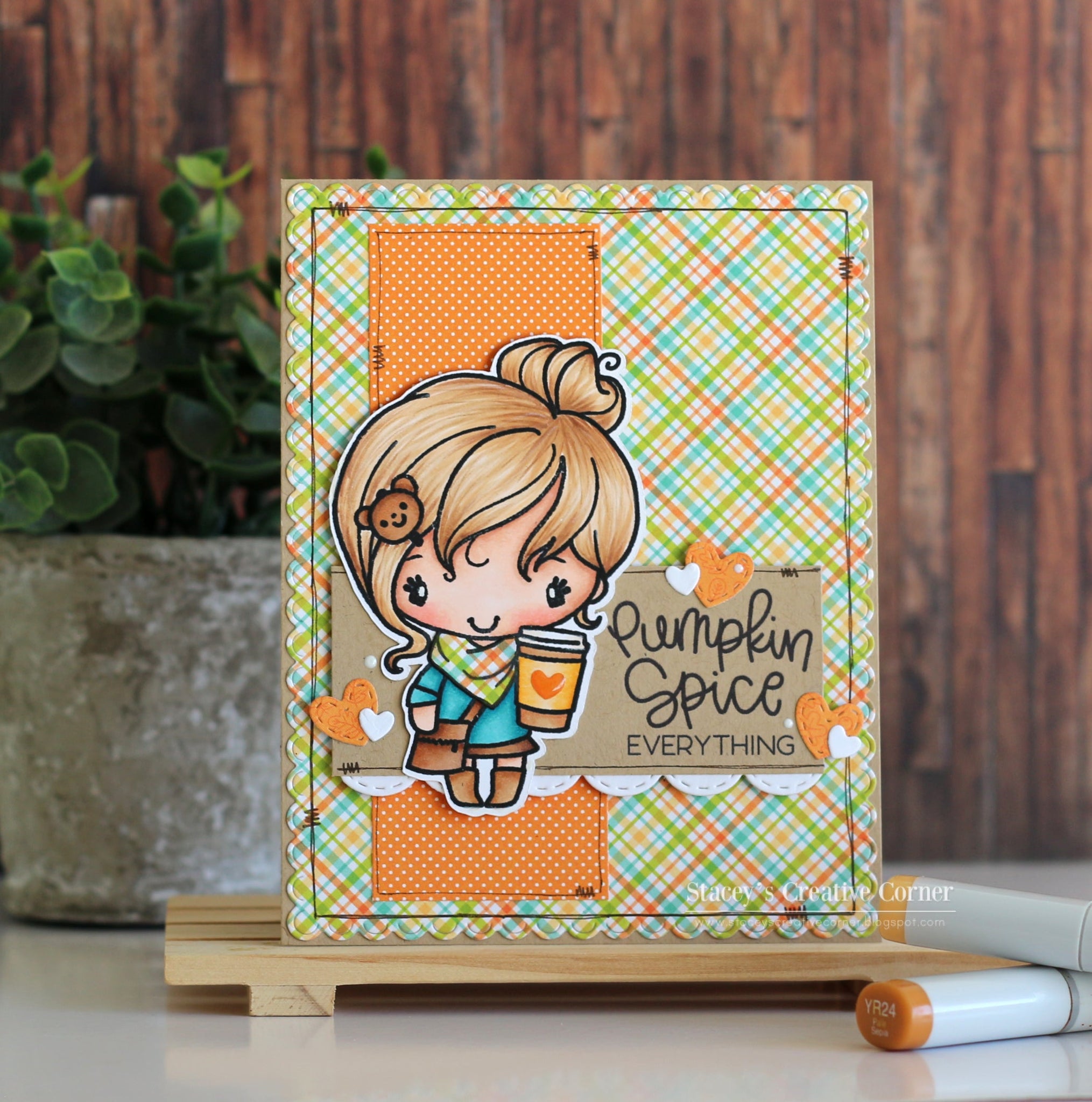 Pumpkin Spice Everything with Guest Designer Stacey!