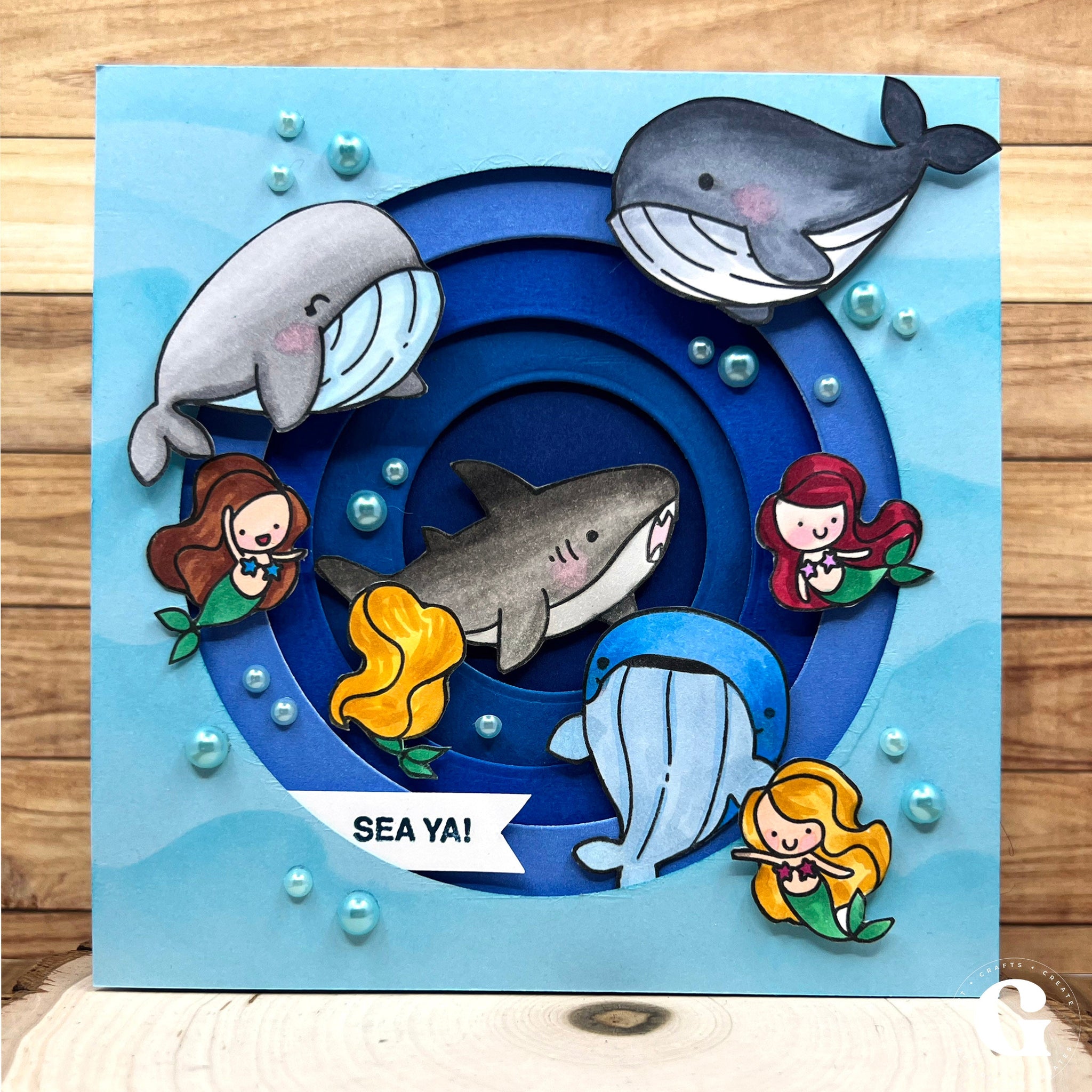 Mermaid Fun with Guest Designer Heather Conklin