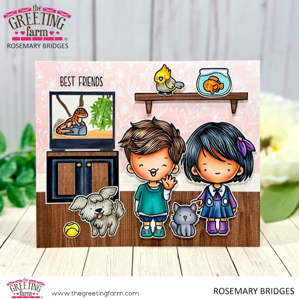 Stamp Feature: Pets & Kids