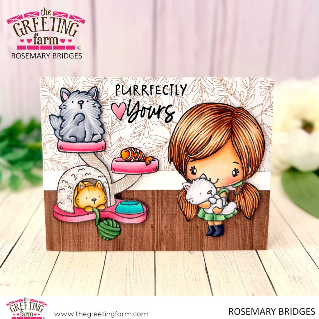 Stamp Feature: Cat Mom Anya