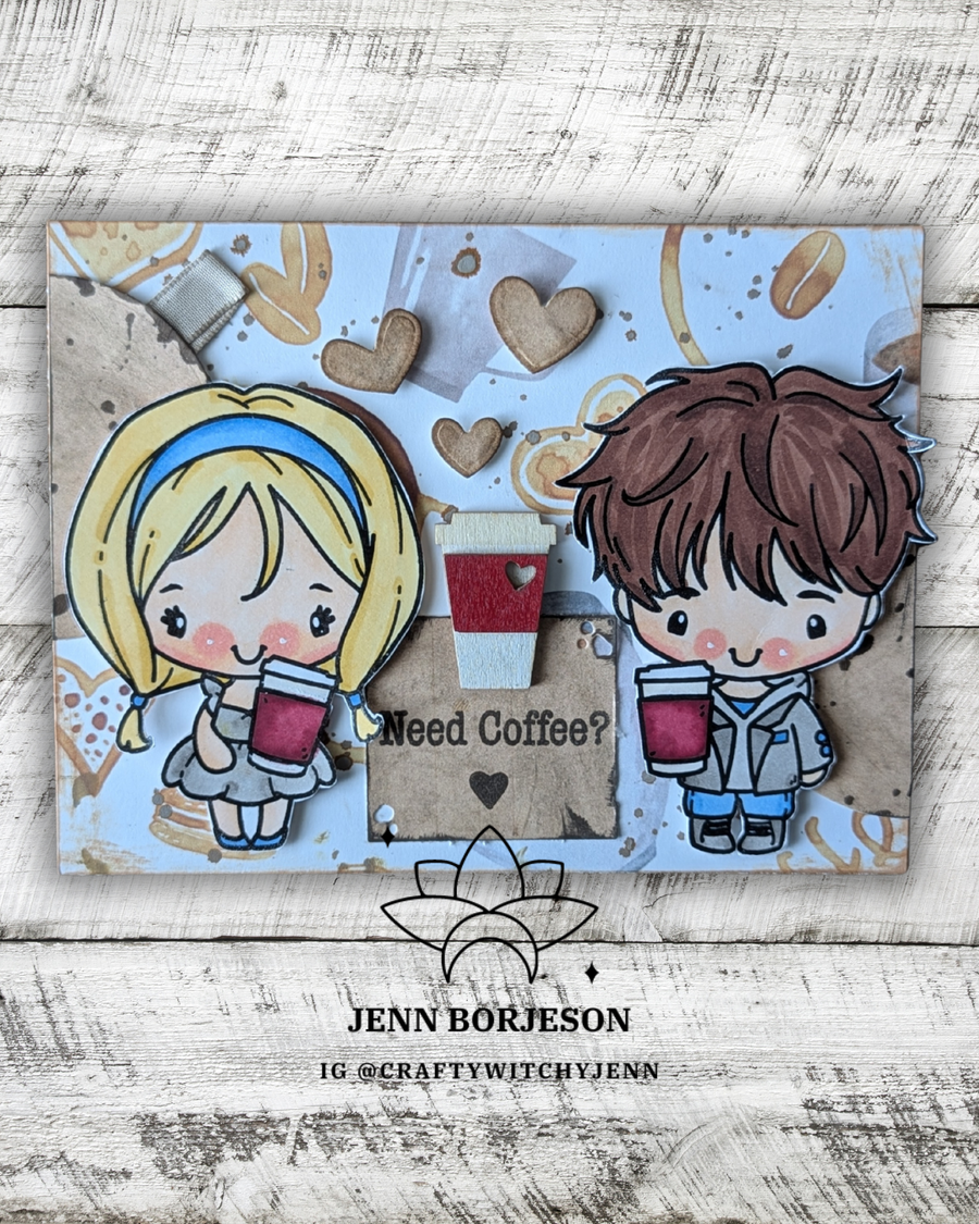 Coffee Couple with Guest Designer Jenn Borjeson!