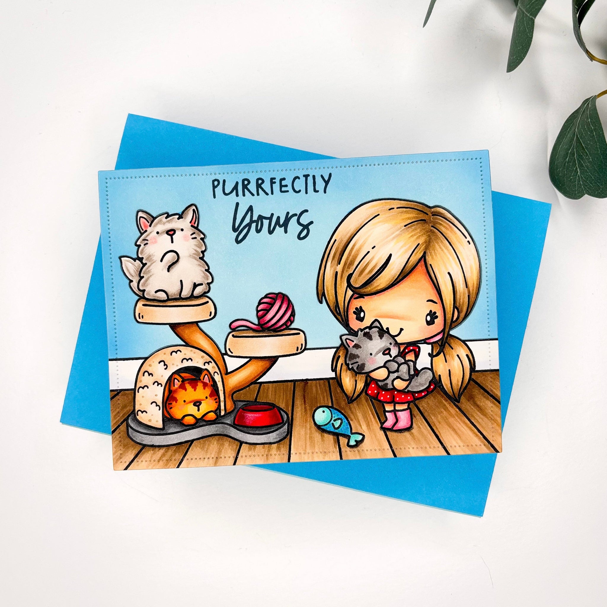 Purrfectly Yours by Guest Designer Samantha!