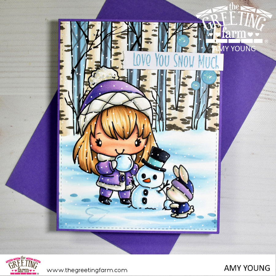 Color with Amy using SSS Stamptember stamp Warm the Heart set